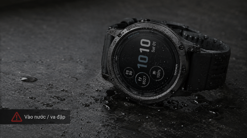 Garmin bị vào nước hoặc va đập Garmin bị vào nước hoặc va đập