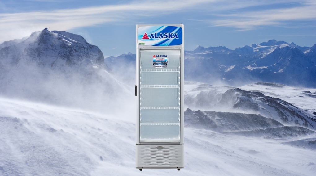 Tủ làm mát Alaska dạng đứng hiện đại tối ưu diện tích cho cửa hàng tiện lợi Tủ làm mát Alaska dạng đứng hiện đại tối ưu diện tích cho cửa hàng tiện lợi