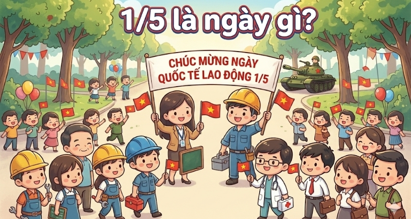 1/5 là ngày Quốc tế lao động