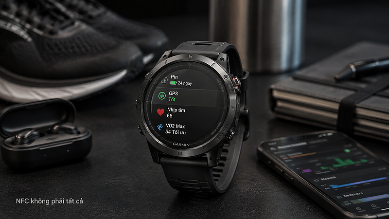 Không nên chọn đồng hồ Garmin chỉ vì NFC Không nên chọn đồng hồ Garmin chỉ vì NFC