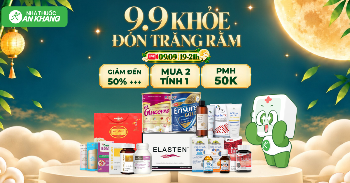9.9 Khỏe đón trăng rằm – Săn ưu đãi hấp dẫn trong khung giờ vàng 9.9 Khỏe đón trăng rằm – Săn ưu đãi hấp dẫn trong khung giờ vàng