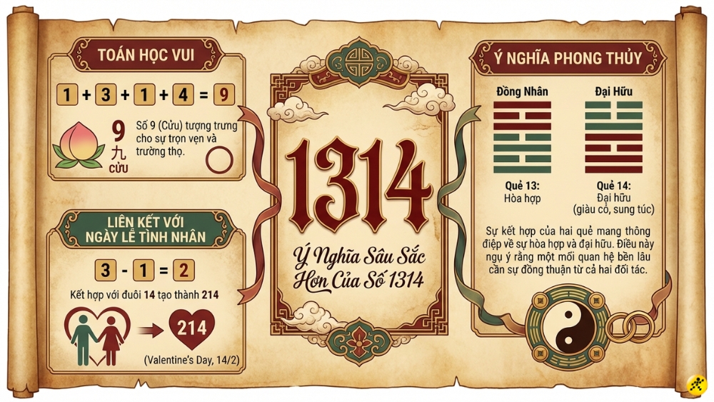 &Yacute; nghĩa chuy&ecirc;n s&acirc;u của con số 1314