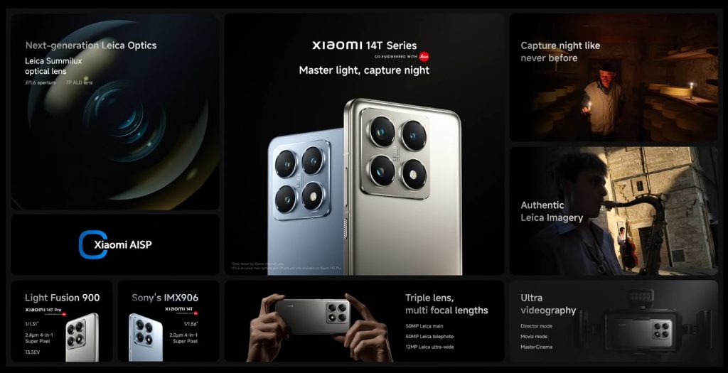 Những điểm khác biệt giữa Xiaomi 14T và Xiaomi 14T Pro