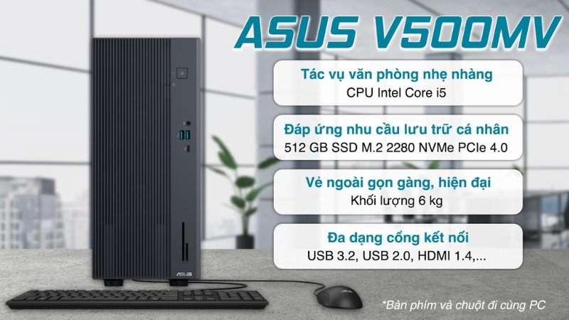 PC để bàn phù hợp với những ai ưu tiên hiệu năng