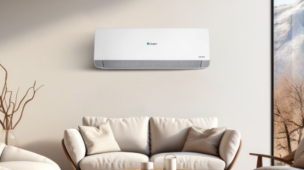 Máy lạnh Casper Inverter 9000 BTU QC-09IU36A 1 chiều dàn tản nhiệt Golden Fin chống ăn mòn bền bỉ