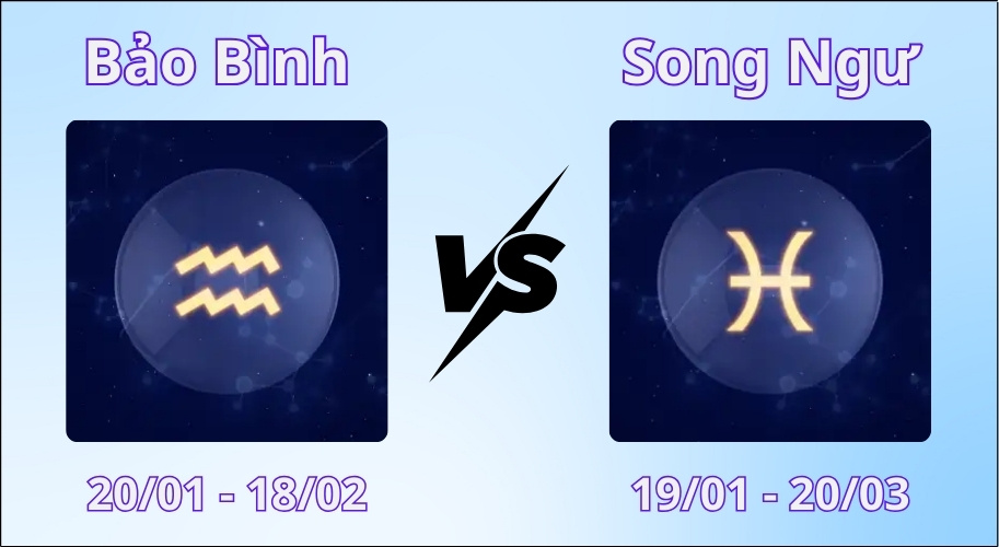 Người sinh tháng 2 năm 2004 có thể thuộc cung Bảo Bình hoặc cung Song Ngư