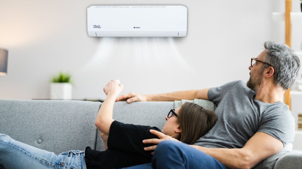 Điều hòa Gree 1 chiều Inverter thiết kế thanh lịch tiết kiệm điện năng