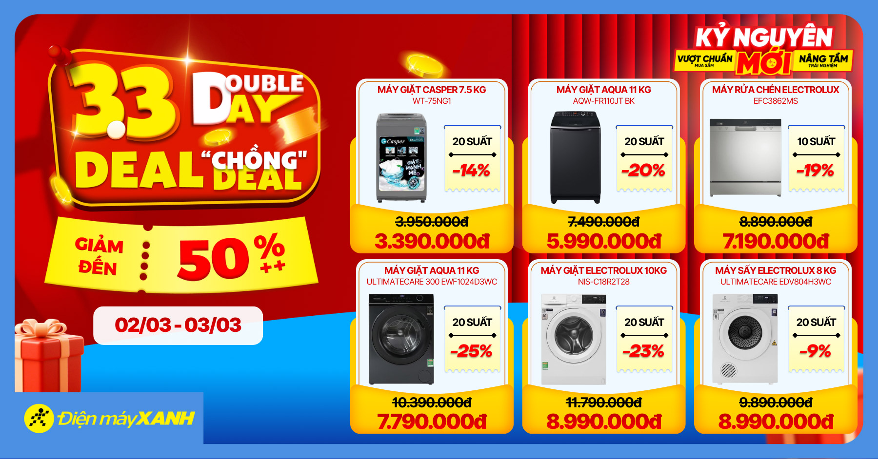 3.3 DOUBLE DAY - DEAL CHỒNG DEAL