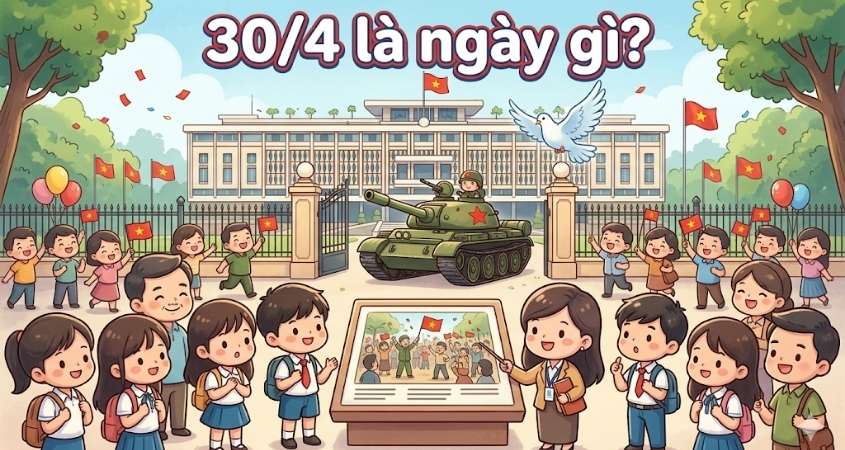 30/4 còn có tên gọi là ngày Chiến thắng hoặc ngày Giải phóng miền Nam