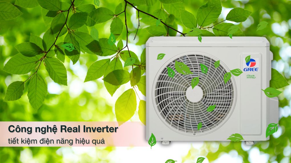 Máy điều hòa Gree 12000 BTU BD12CI công nghệ Inverter tiết kiệm điện và dàn tản nhiệt Black Fin
