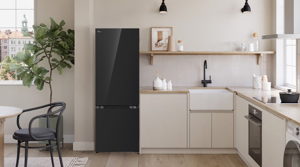 Tủ lạnh LG Inverter 335 lít LBB33BLGA ngăn đá dưới Bottom Freezer công thái học tiện lợi Tủ lạnh LG Inverter 335 lít LBB33BLGA ngăn đá dưới Bottom Freezer công thái học tiện lợi
