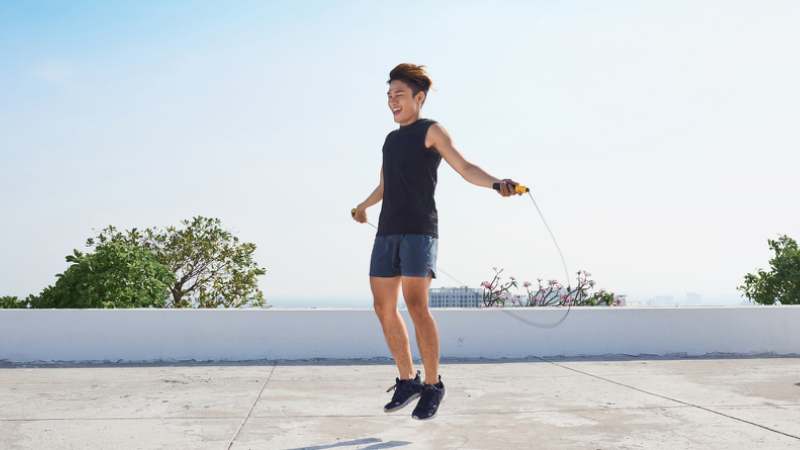 Nhảy dây giúp xây dựng từ từ sự phối hợp và thăng bằng của cơ thể