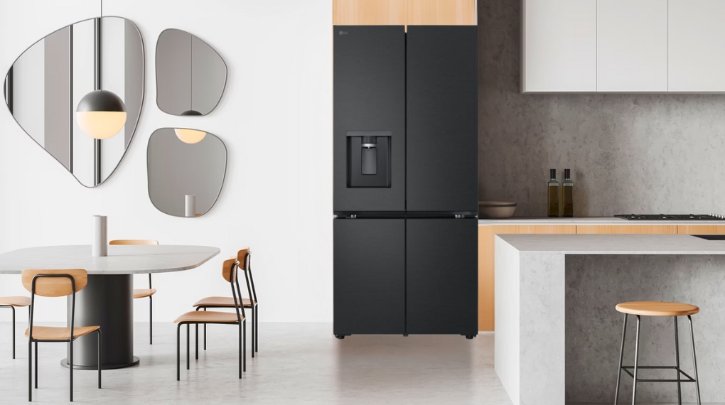 Tủ lạnh LG Inverter 571 lít Multi Door LFD58BLMA máy nén Linear Inverter và bộ lọc kháng khuẩn Hygiene Fresh Plus