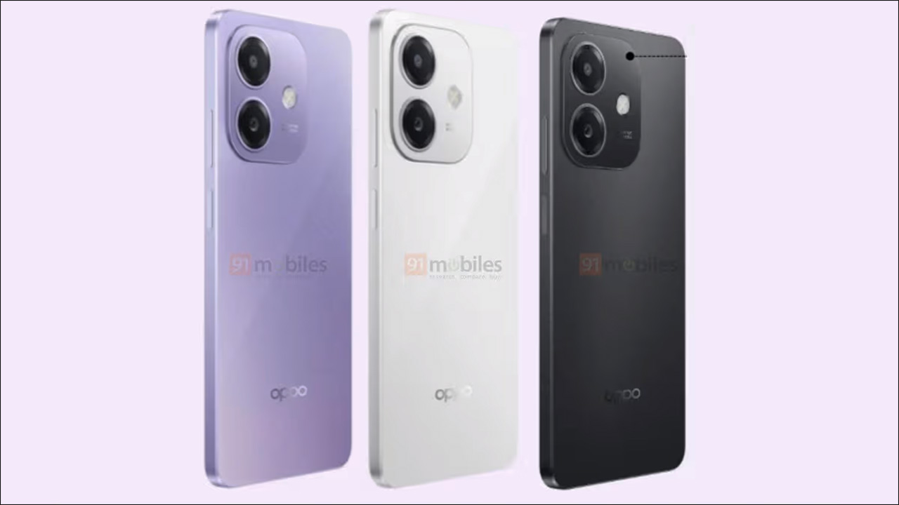 Hình ảnh bị rò rỉ được cho là thiết kế sắp tới của OPPO A3x 5G