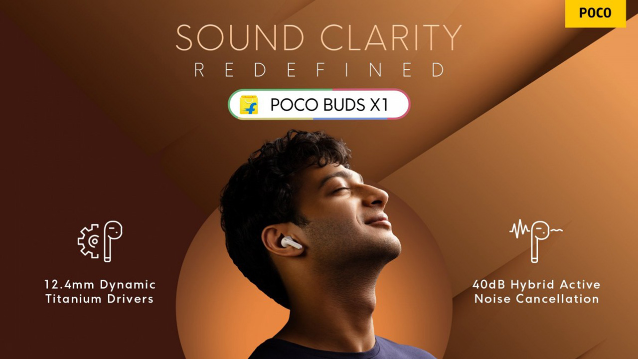 POCO Buds X1 được trang bị tính năng hybrid ANC cực xịn sò POCO Buds X1 được trang bị tính năng hybrid ANC cực xịn sò