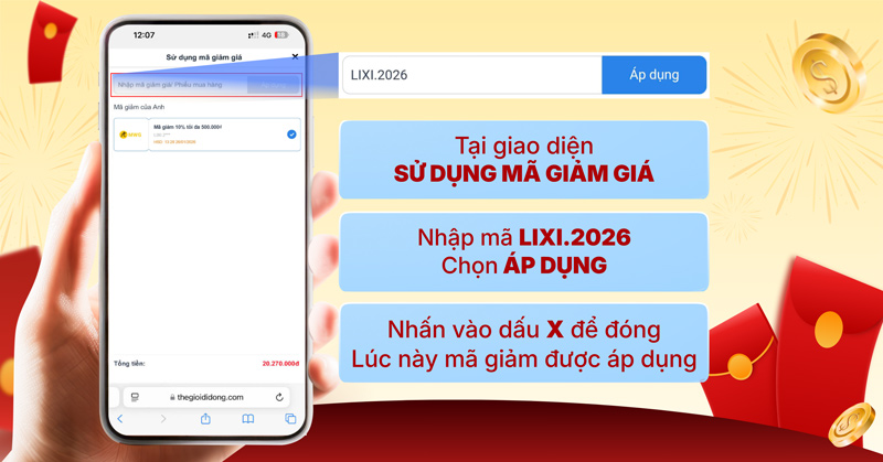 C&aacute;c bước sử dụng phiếu mua h&agrave;ng (PMH):