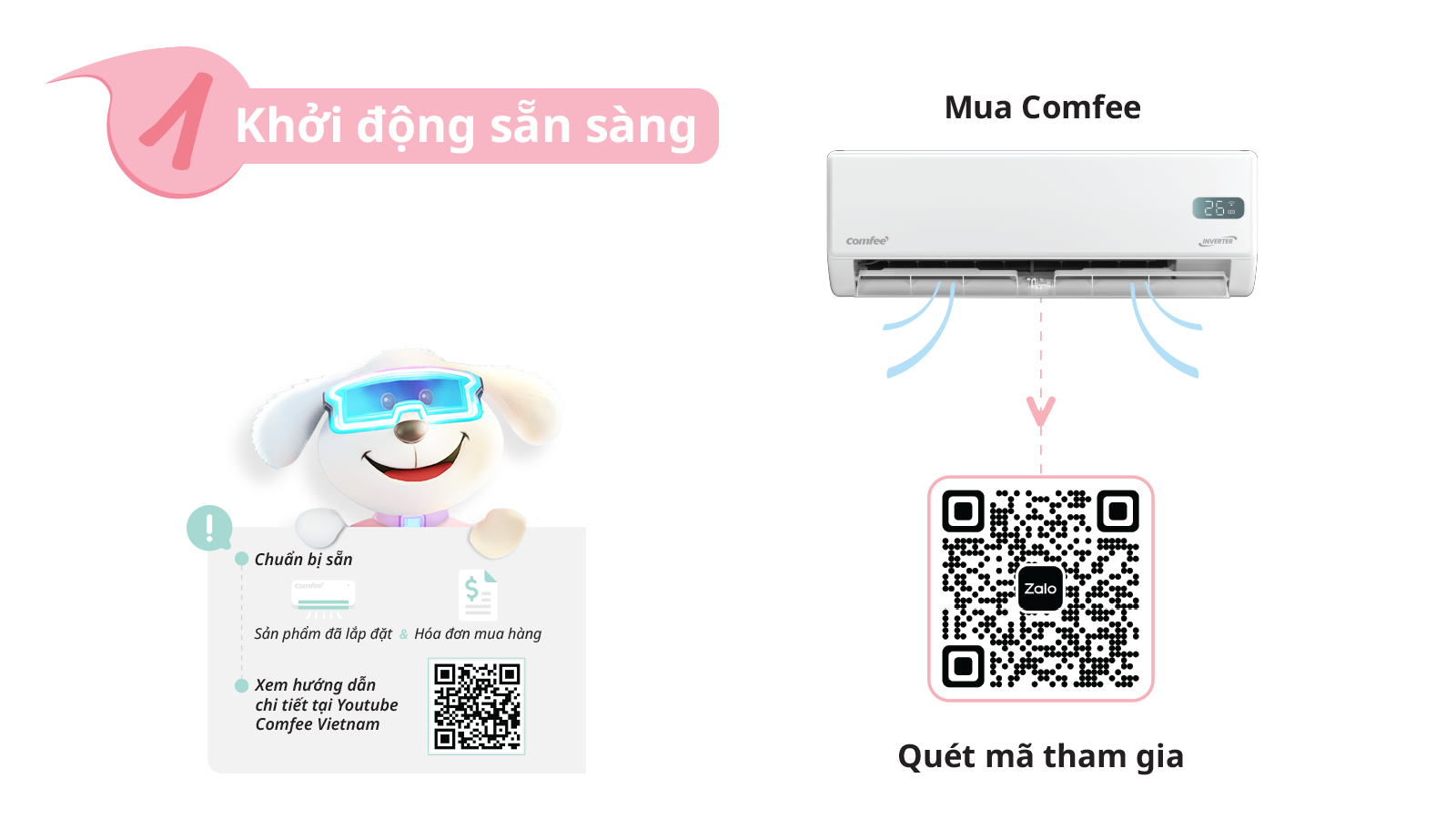Bước 1: Khởi động sẵn s&agrave;ng