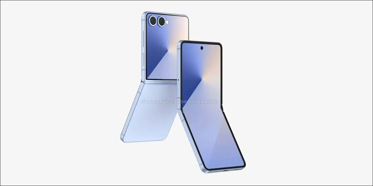 Ảnh render Galaxy Z Flip 7 cho thấy máy sẽ có thiết kế mới hoàn toàn. Ảnh render Galaxy Z Flip 7 cho thấy máy sẽ có thiết kế mới hoàn toàn.