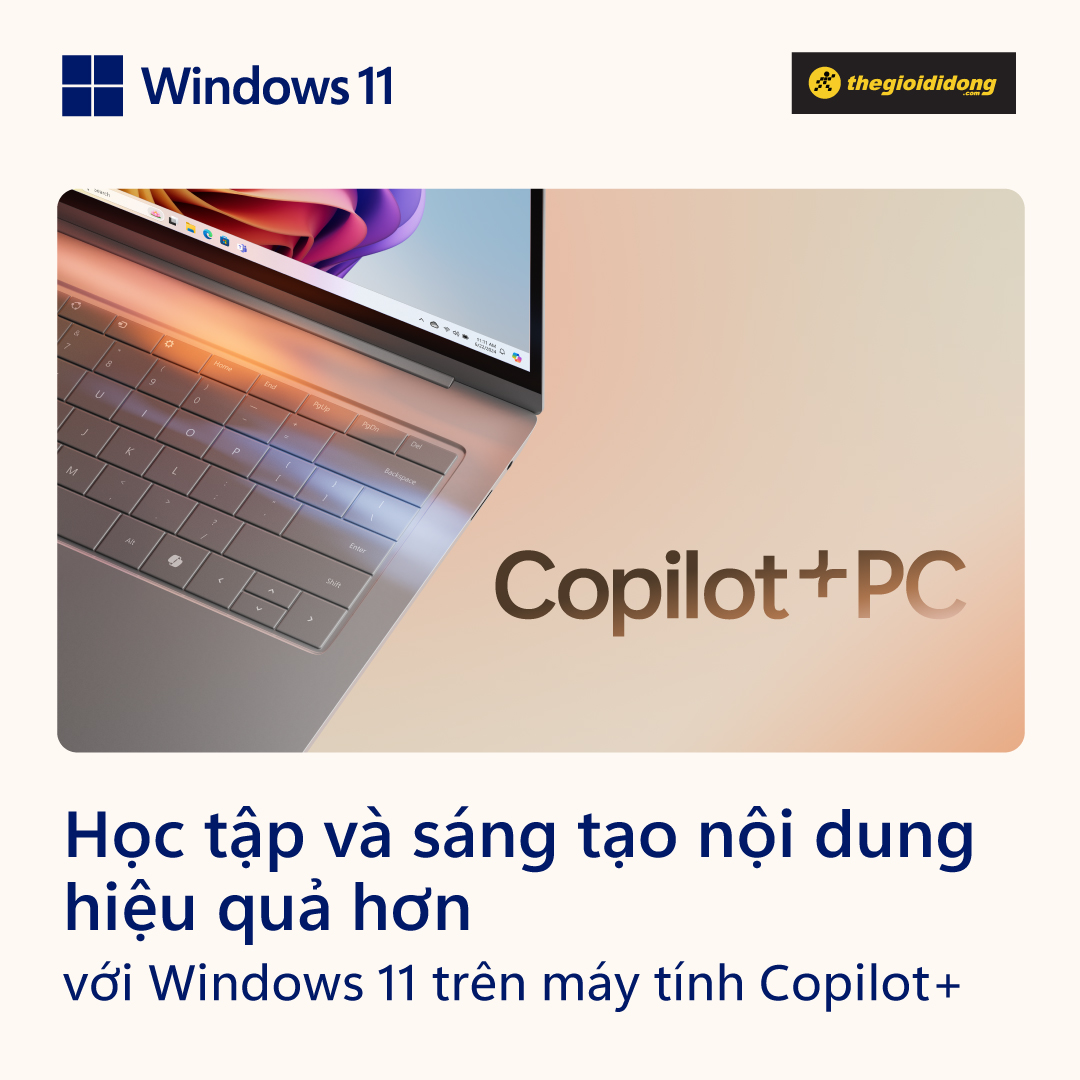 Học Tập Và Sáng Tạo Hiệu Quả Hơn Với Windows 11 Trên Máy Tính Copilot+ Học Tập Và Sáng Tạo Hiệu Quả Hơn Với Windows 11 Trên Máy Tính Copilot+