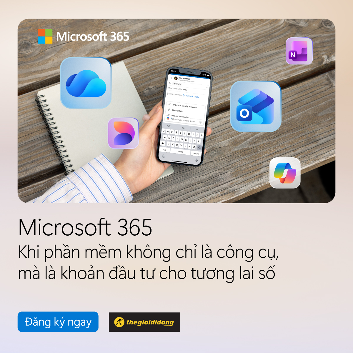 Microsoft 365 Không Chỉ Là Công Cụ Phần Mềm, Mà Là Khoản Đầu Tư Cho Tương Lai Số