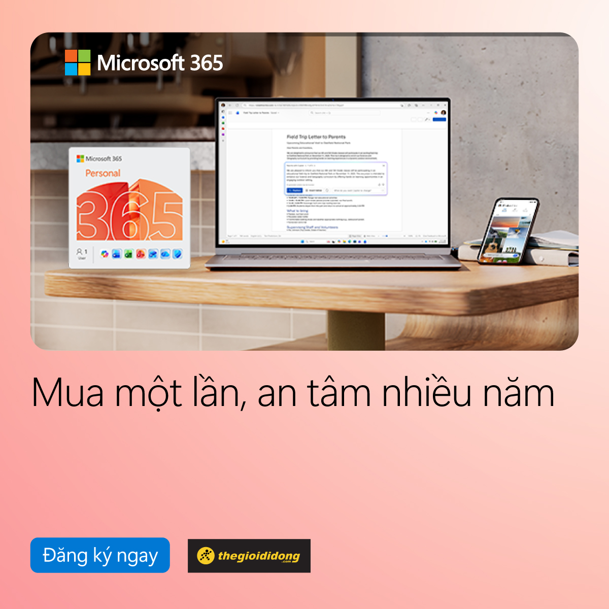 Microsoft 365 Không Chỉ Là Công Cụ Phần Mềm, Mà Là Khoản Đầu Tư Cho Tương Lai Số