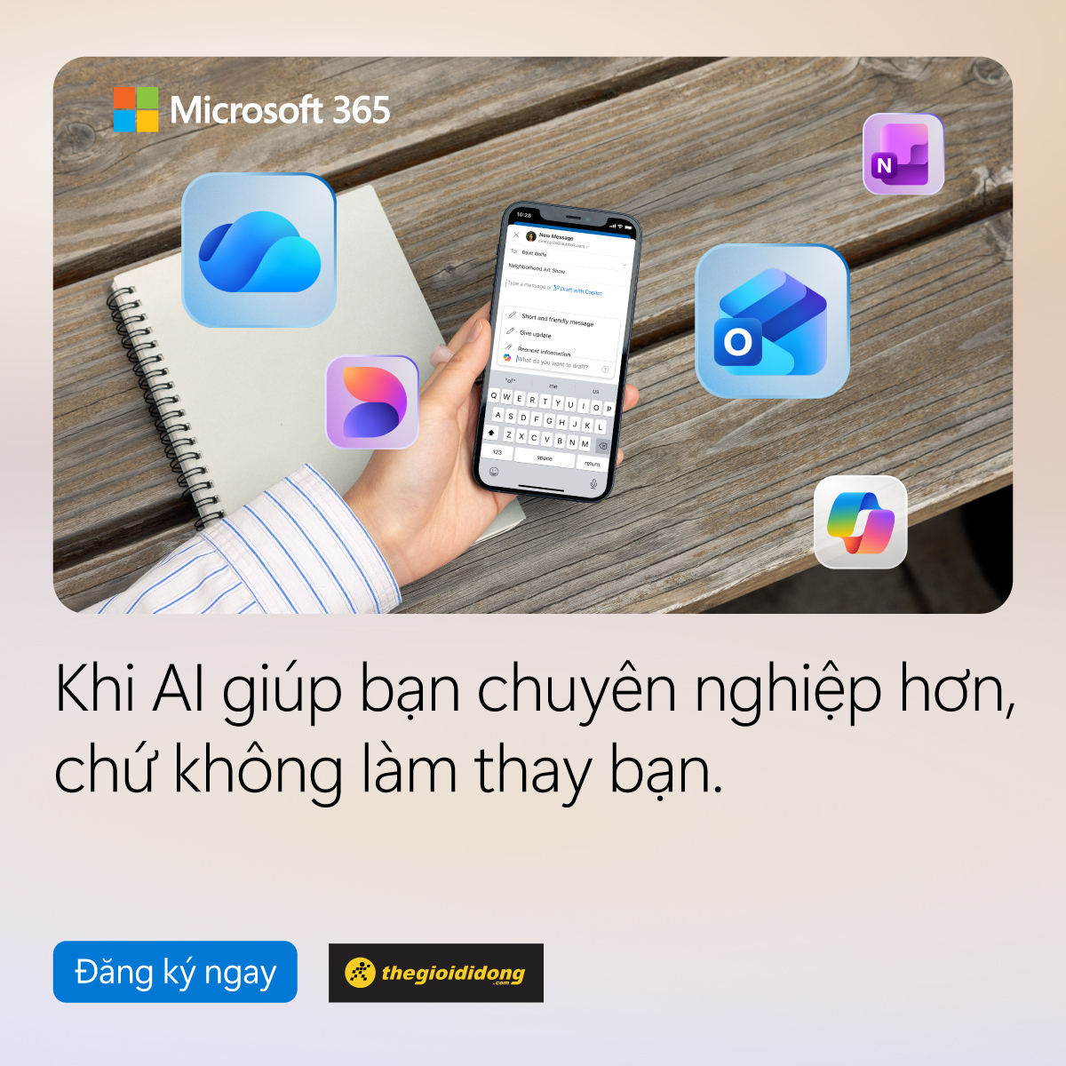 AI không làm thay bạn – nó giúp bạn tự tin hơn, hiệu quả hơn, và chuyên nghiệp hơn khi theo đuổi đam mê.