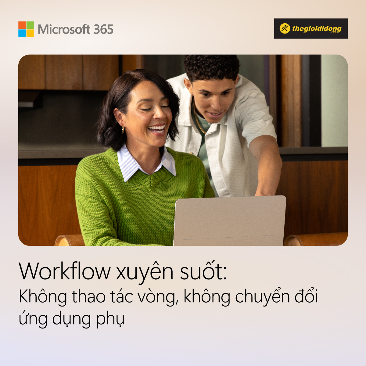 Microsoft 365 trên laptop Windows 11: Phát huy trọn vẹn hiệu năng làm việc