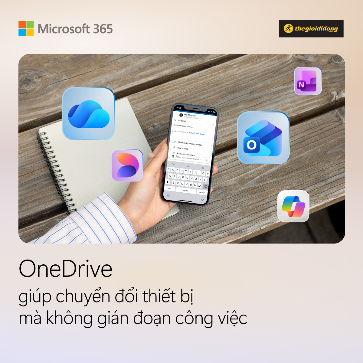 Người dùng giờ còn muốn làm ít hơn nhờ có Microsoft 365 Người dùng giờ còn muốn làm ít hơn nhờ có Microsoft 365