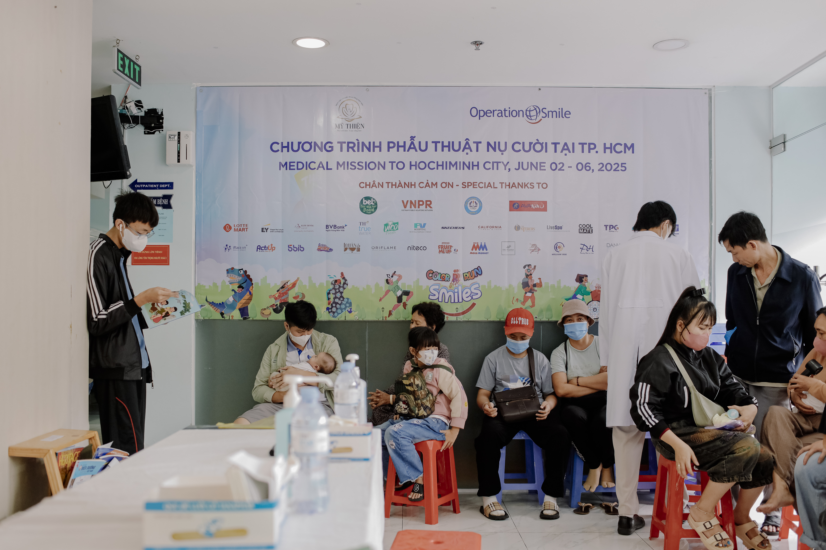 Quỹ nụ cười đợt 8 chính thức diễn ra tại Bệnh viện Chuyên Khoa Răng Hàm Mặt Mỹ Thiện