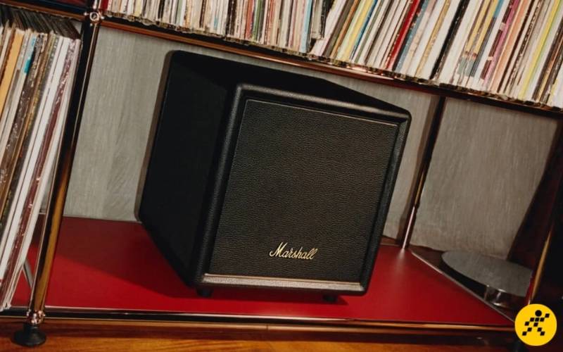 Loa siêu trầm Marshall Heston Sub 200 Đen được trang bị sẵn mạch khuếch đại Class D Loa siêu trầm Marshall Heston Sub 200 Đen được trang bị sẵn mạch khuếch đại Class D