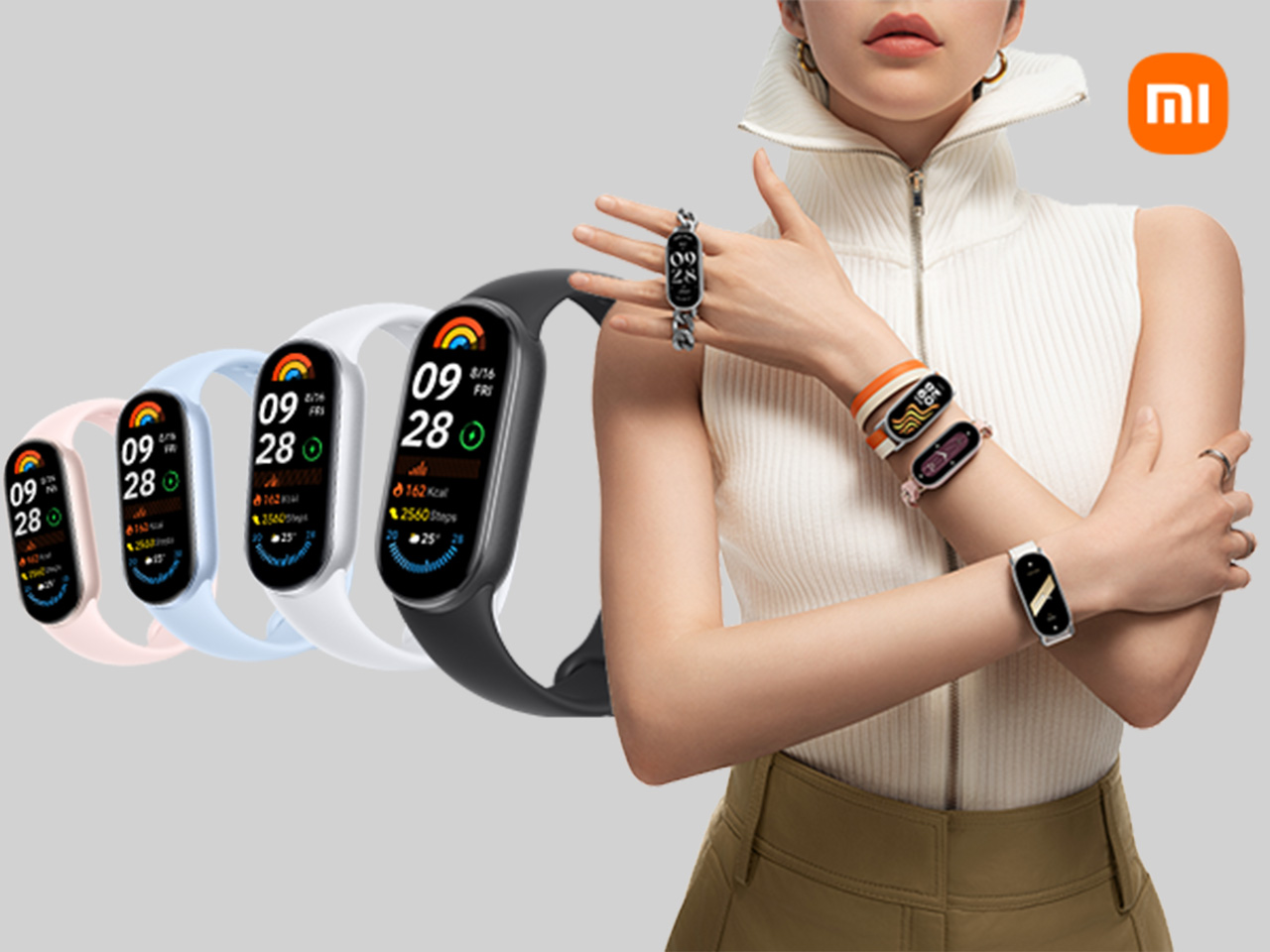 Xiaomi Smart Band 9 sở hữu 4 màu sắc cá tính và năng động Xiaomi Smart Band 9 sở hữu 4 màu sắc cá tính và năng động