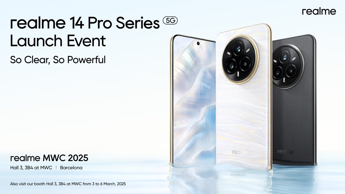 realme 14 Pro series realme 14 Pro series