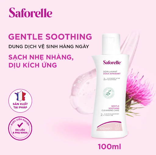 Saforelle Gentle Soothing dung dịch vệ sinh hằng ngày
