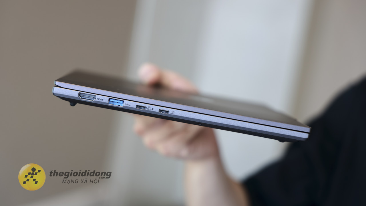 Trên tay laptop Thunderobot AiBook14 Air: Thiết kế chắc chắn, mạnh mẽ với Ryzen 8745HS, màn hình 2K sắc nét