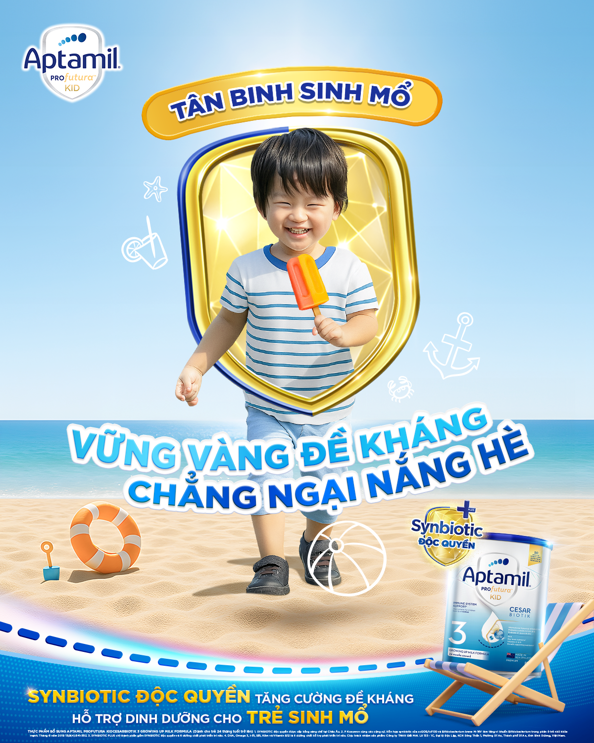 Vững vàng đề kháng - Chẳng ngại nắng hè