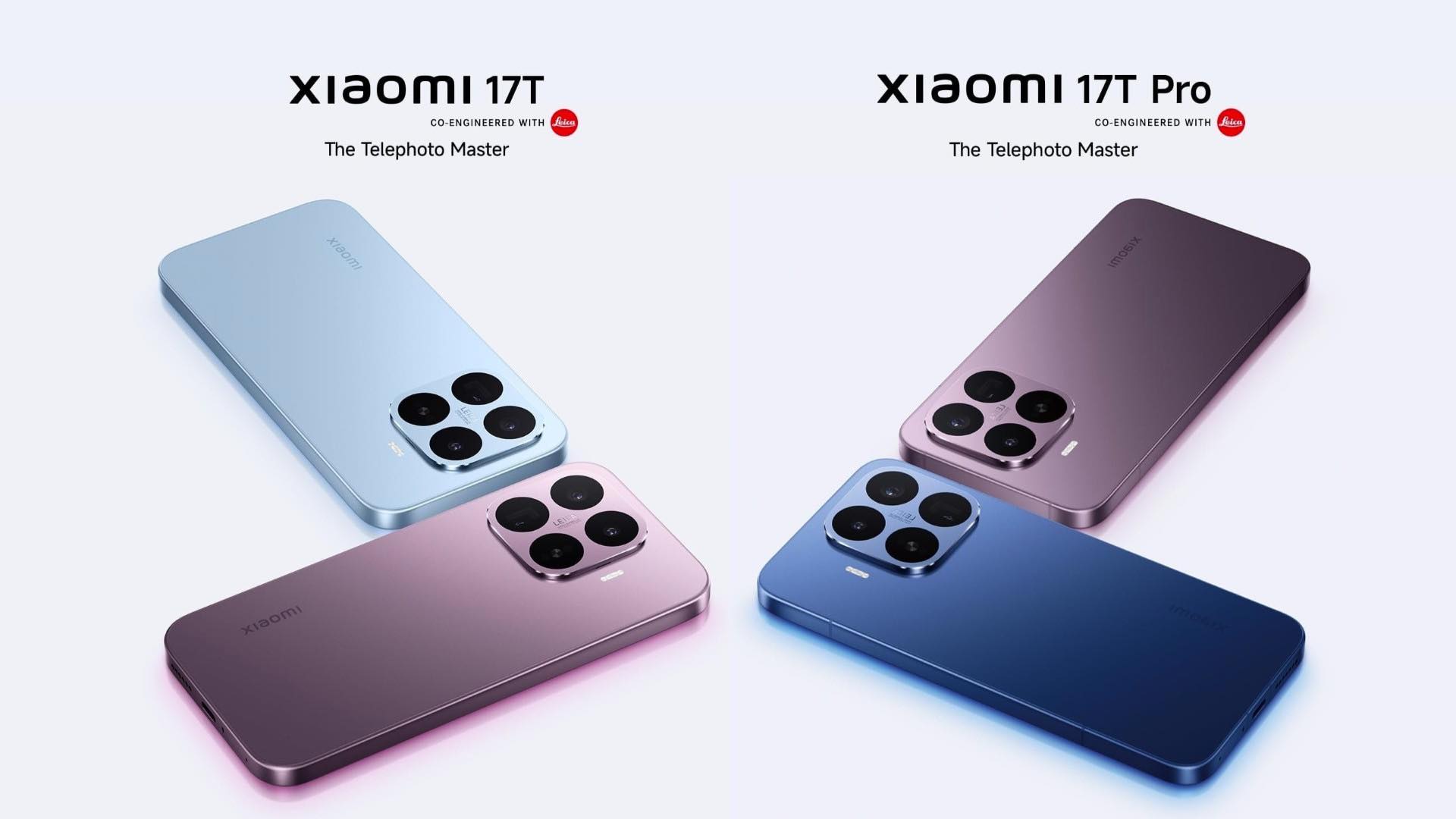 Xiaomi 17T series Xiaomi 17T series