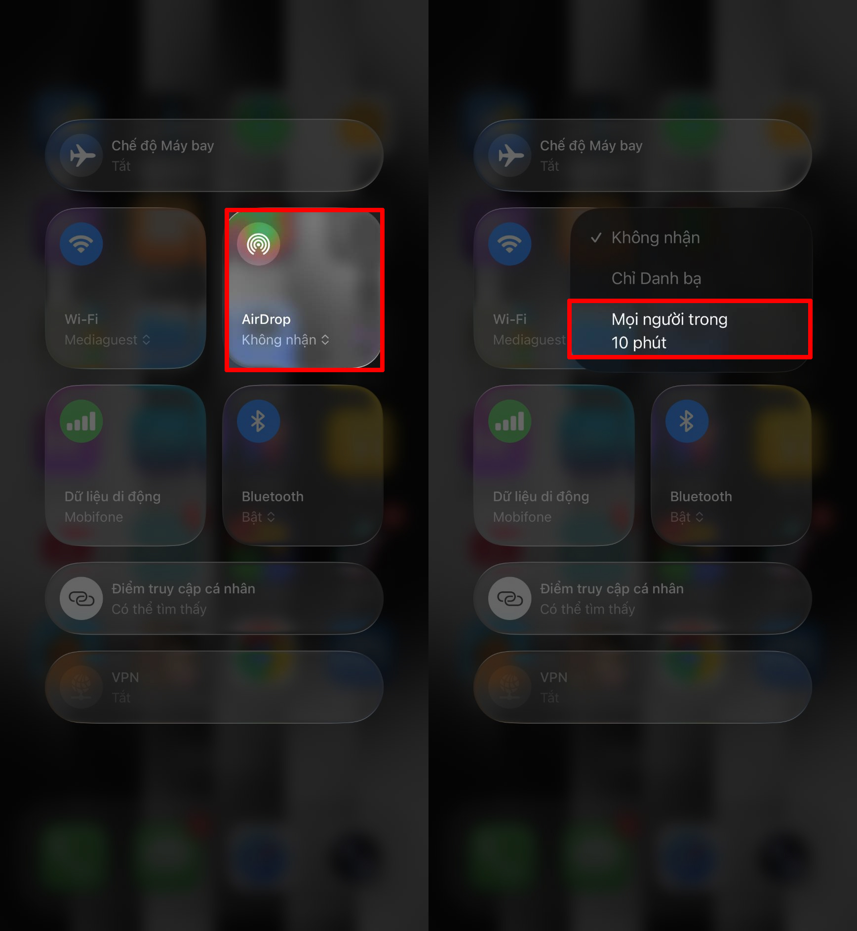 Cách airdrop từ vivo sang iPhone Macbook và ngược lại Cách airdrop từ vivo sang iPhone Macbook và ngược lại