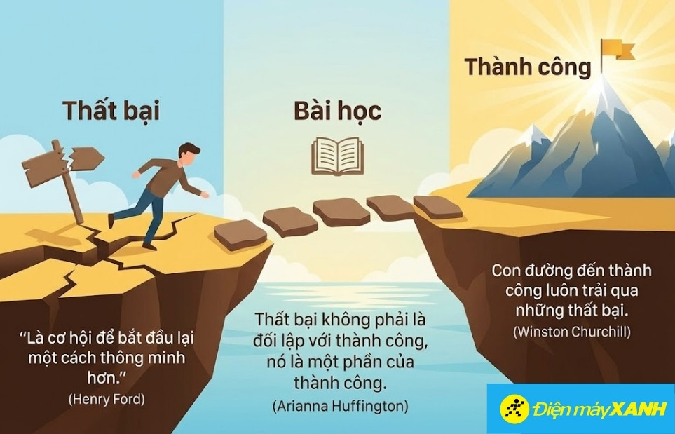 Những câu nói hay về Thất bại và Bài học để Thành công