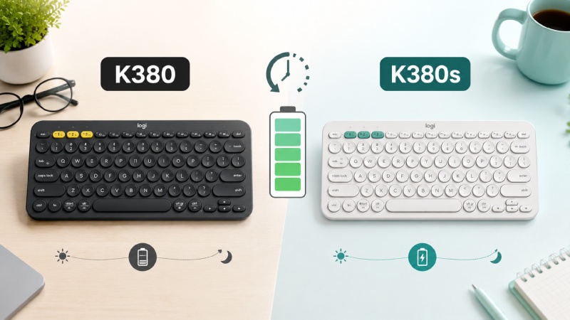 Cả hai mẫu thiết bị đều được cấp nguồn bởi 2 viên pin AAA kiềm Cả hai mẫu thiết bị đều được cấp nguồn bởi 2 viên pin AAA kiềm