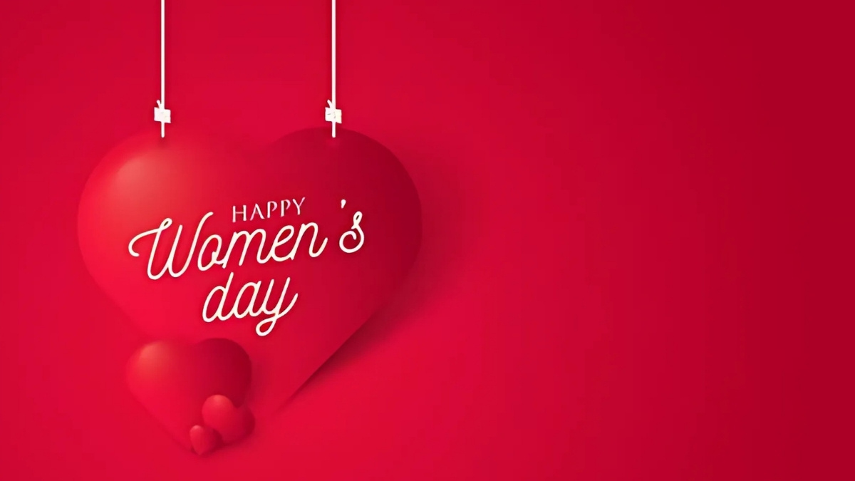 Background 8/3 đẹp tone đỏ 1 Background 8/3 đẹp tone đỏ 1