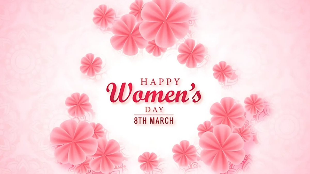 Mẫu background 8/3 tone hồng đẹp 3 Mẫu background 8/3 tone hồng đẹp 3