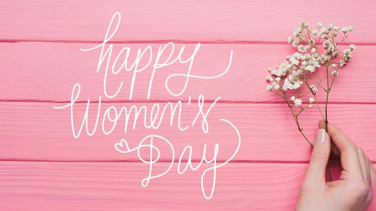 Mẫu background 8/3 tone hồng đẹp 5 Mẫu background 8/3 tone hồng đẹp 5