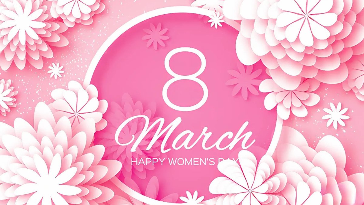 Mẫu background 8/3 tone hồng đẹp 8 Mẫu background 8/3 tone hồng đẹp 8