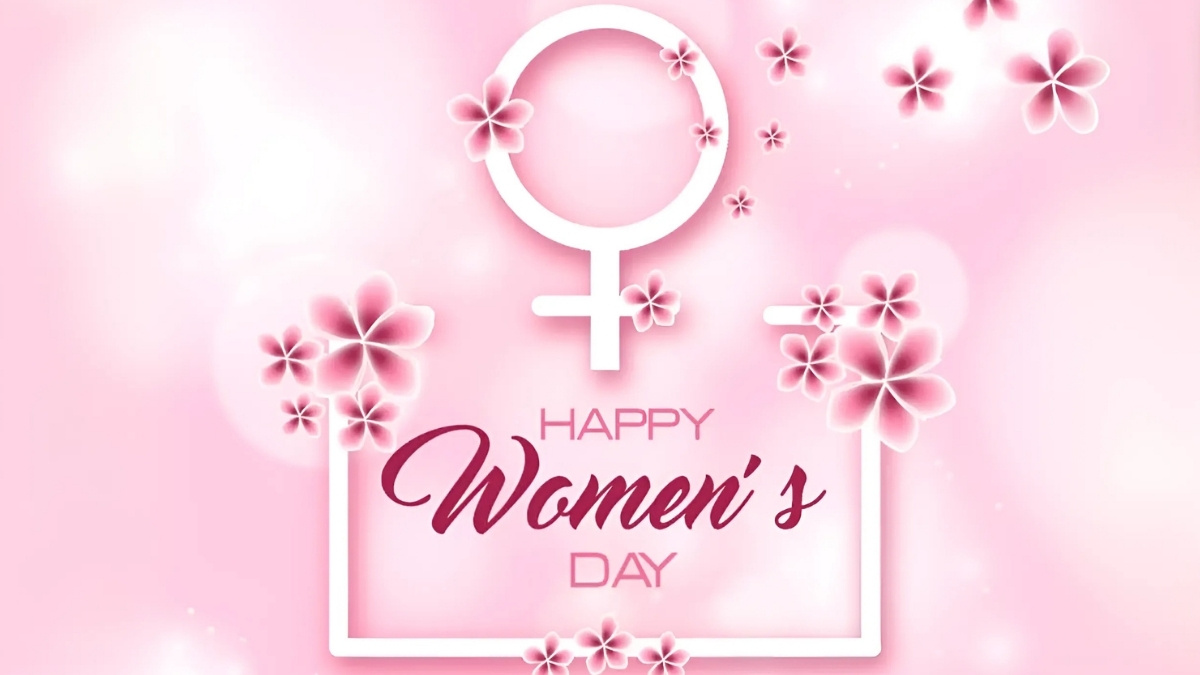 Mẫu background 8/3 tone hồng đẹp 9 Mẫu background 8/3 tone hồng đẹp 9