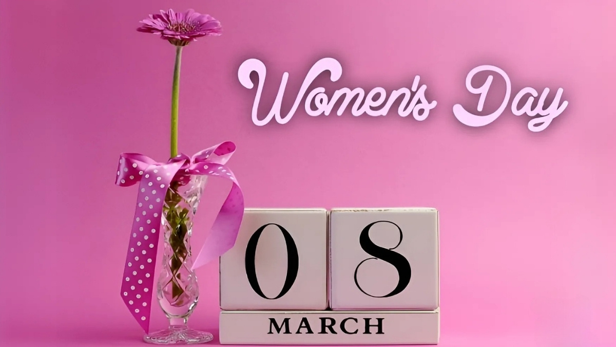 Mẫu background 8/3 tone hồng đẹp 13 Mẫu background 8/3 tone hồng đẹp 13