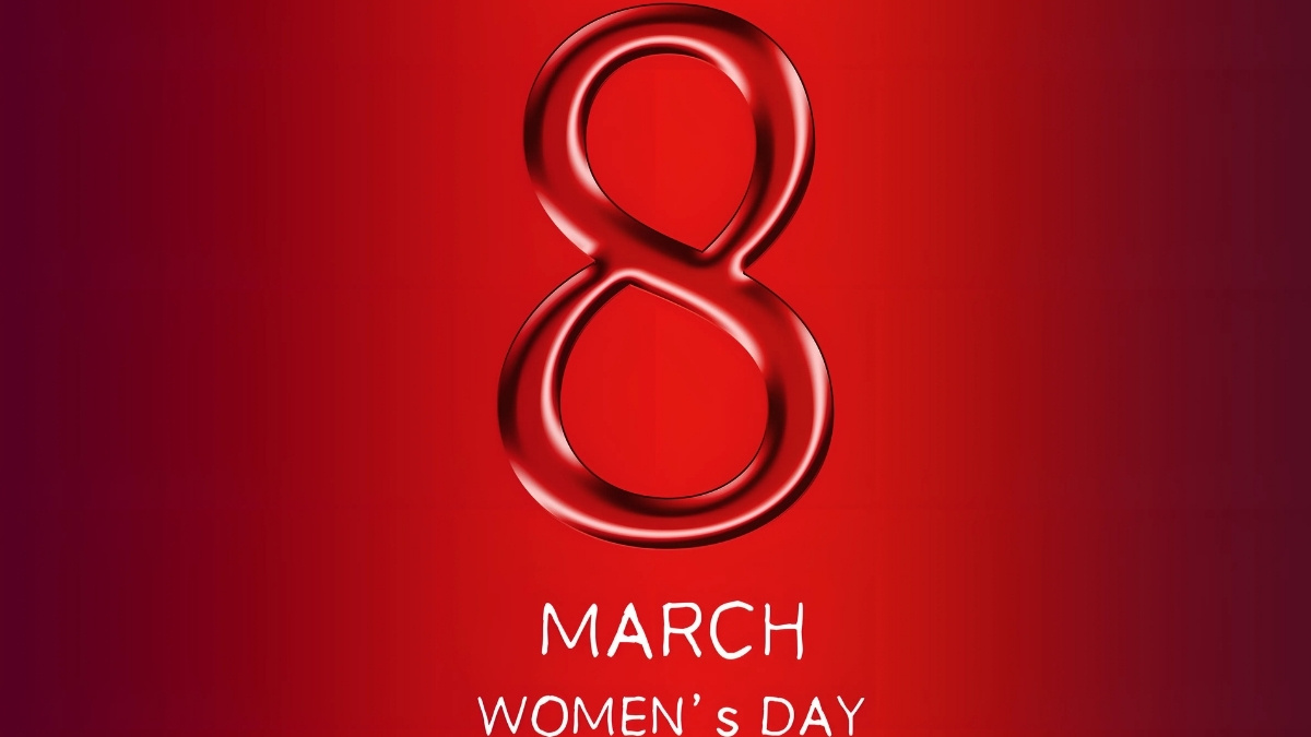 Background 8/3 đẹp tone đỏ 3 Background 8/3 đẹp tone đỏ 3