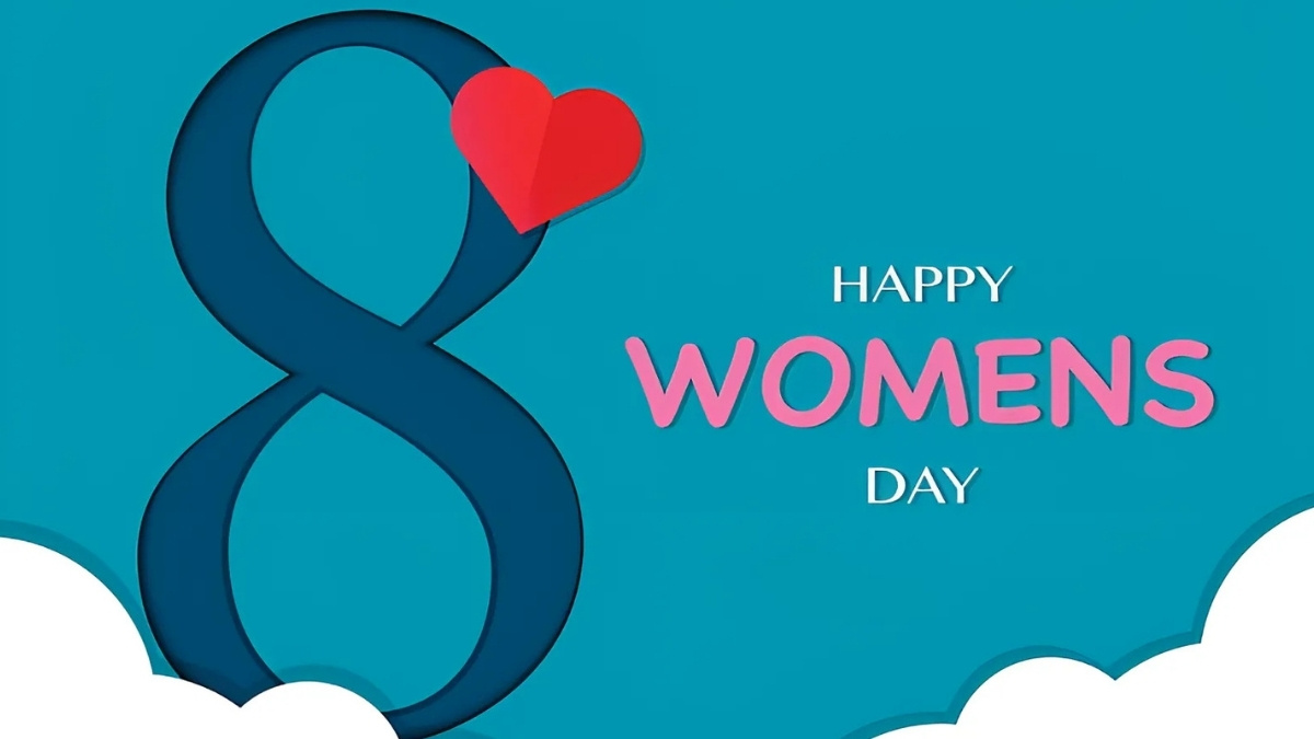 Mẫu background 8/3 tone xanh đẹp 12 Mẫu background 8/3 tone xanh đẹp 12