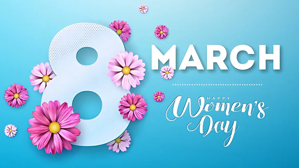 Mẫu background 8/3 tone xanh đẹp 16 Mẫu background 8/3 tone xanh đẹp 16