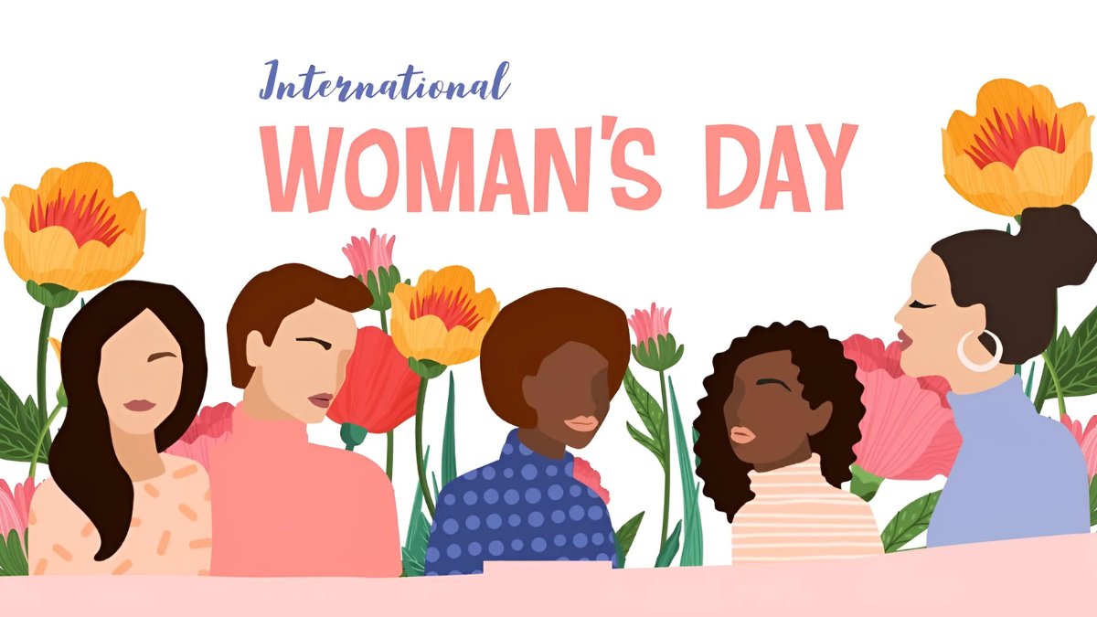 Mẫu background 8/3 dễ thương 6 Mẫu background 8/3 dễ thương 6