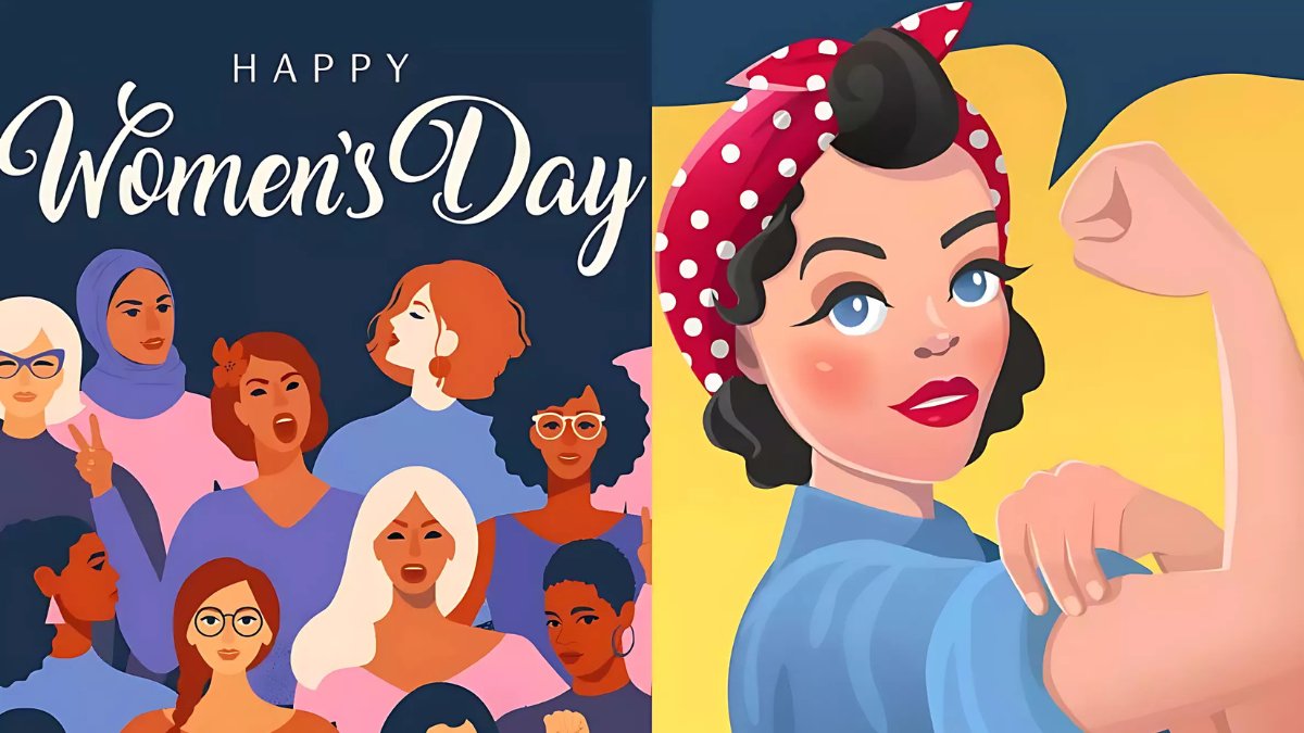 Mẫu background 8/3 dễ thương 7 Mẫu background 8/3 dễ thương 7